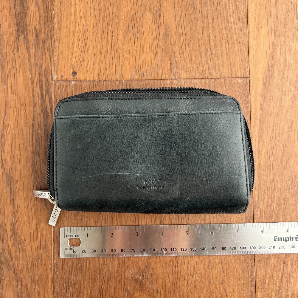DOPP Genuine Leather, Black billfold
